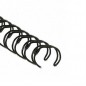 Inele metalice pentru indosariere pas 2:1 diametru 19 mm, set 50 bucati Inele metalice pentru indosariere pas 2:1 diametru 19 mm, set 50 bucati
