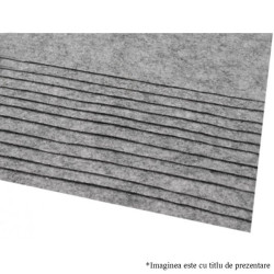 Material fetru colorat format A4, set 4 sau 10 coli pasla