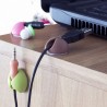 Suport multifunctional tip clema pentru cabluri, 6 bucati, Esperanza