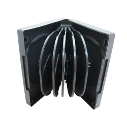  Carcasa plastic pentru 12 DVD-uri