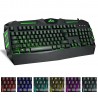 Tastatura multimedia USB iluminata in 7 culori, Rii RK900
