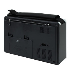 Radio portabil MP3, USB, SD, 3 frecvente AM/FM/SW, acumulator, Waxiba