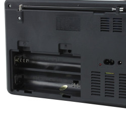 Radio portabil MP3, USB, SD, 3 frecvente AM/FM/SW, acumulator, Waxiba