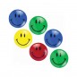 Magneti Smiley Face 30 mm, multicolor, set 6 bucati