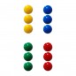 Magneti colorati pentru tabla magnetica, diametru 22mm, set 12 bucati Magneti colorati pentru tabla magnetica, diametru 22mm, set 12 bucati