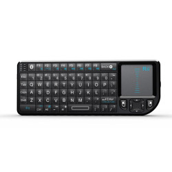 mini tastatura bluetooth cu touch pad si laser