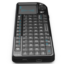 mini tastatura bluetooth cu touch pad si laser