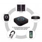 Receptor audio Bluetooth, Hi-Fi 3D Surround, multipoint, APTX/APTX-LL, Reiie