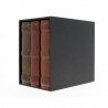 Set 3 albume foto DeLuxury, 10x15, 600 poze, piele eco, cutie decorativa neagra