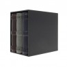 Set 3 albume foto Elegance, 10x15, 600 poze, piele eco, cutie decorativa
