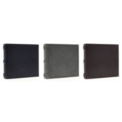 Set 3 albume foto Elegance, 10x15, 600 poze, piele eco, cutie decorativa