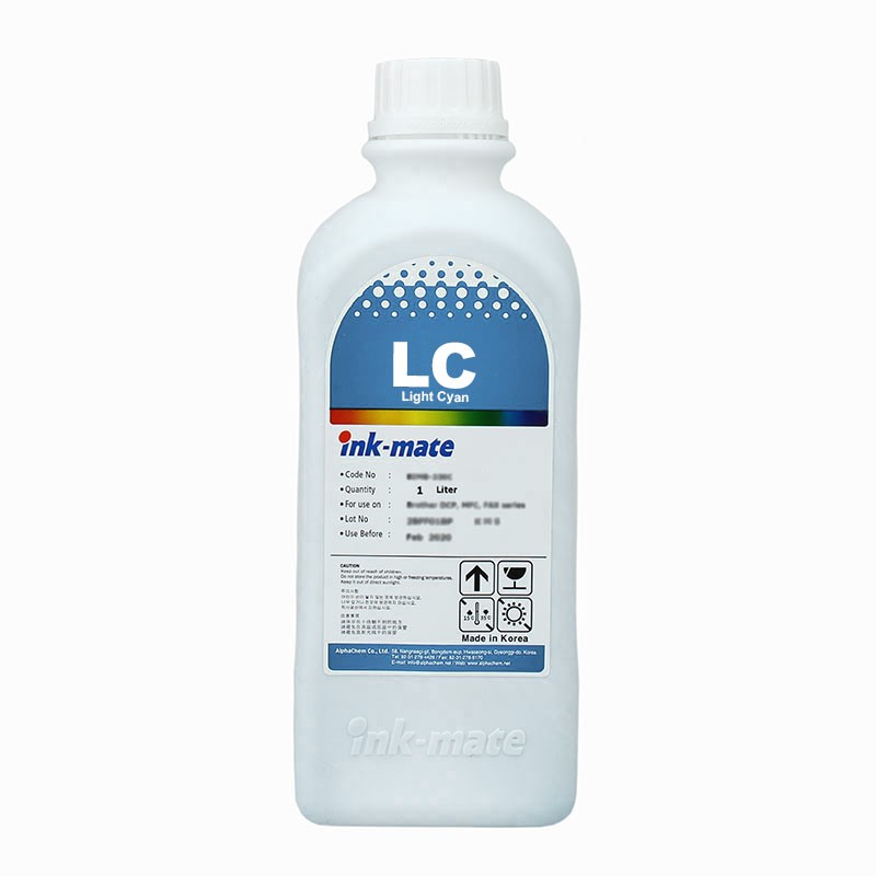 Cerneala SuperChrome pigment Light Cyan pentru Epson R2100 R2200 R2400 Cantitate : 1000 ml