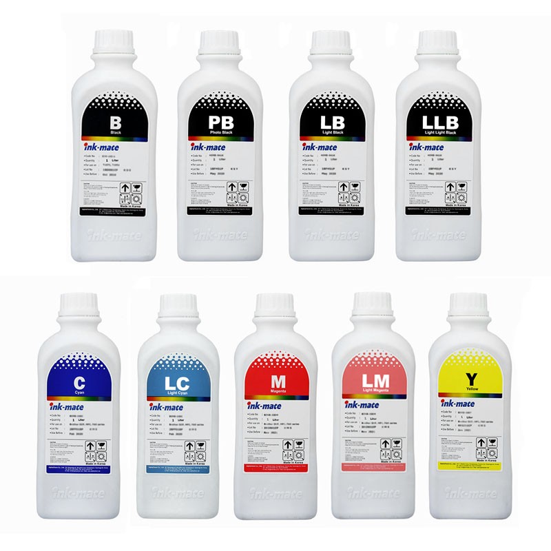 Cerneala SuperChrome pigment pentru Epson R3000 set 9 culori Cantitate : 1000 ml