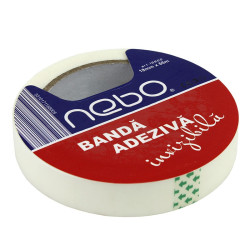 Banda adeziva, 18mm x 66m, invizibila