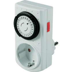 Priza programabila mecanica, 24h/30 min, IP20, 3500 W, Home