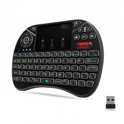 Mini tastatura wireless unique scroll, Rii i8X