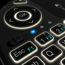 Mini tastatura wireless unique scroll, Rii i8X