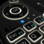 Mini tastatura wireless unique scroll, iluminata, touchpad 2.5 inch, 92 taste, Rii i8X