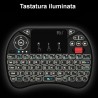 Mini tastatura wireless unique scroll, Rii i8X