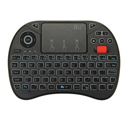 Mini tastatura wireless unique scroll, Rii i8X