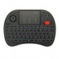 Mini tastatura wireless unique scroll, iluminata, touchpad 2.5 inch, 92 taste, Rii i8X