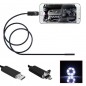 Camera endoscop foto/video, 6xLED, USB/miniUSB, rezolutie 640x480 PIX, 5 m, IP67