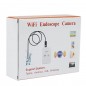 Camera Endoscop HD, WIFI, OD 8mm, 2 MP, USB 2.0, 1.5 m, lumina ajustabila, rezolutie 1280x720