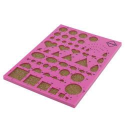 Sablon quilling, 53 modele, penseta, betisor rasucire, ace cu gamalie
