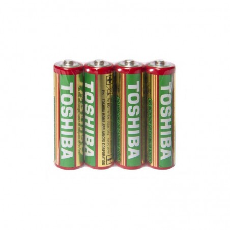 Set 4 baterii 1.5V AA R6, Toshiba