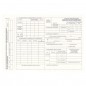 Foaie parcurs international, format  A4, liniatura orizontala, bloc 100 file