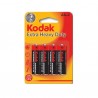Set 4 baterii AA R6, 1.5V, Kodak Heavy Duty