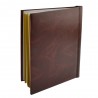 Album poze Clasic, 20 file autoadezive, 23x28cm, piele ecologica, insertii aurii