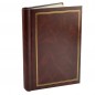 Album poze Clasic, 20 file autoadezive, 23x28cm, piele ecologica, insertii aurii