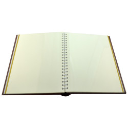 Album poze Clasic, 20 file autoadezive, 23x28cm, piele ecologica, insertii aurii