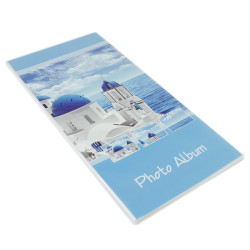Album foto Greece 96 poze, 10x15 cm, buzunare slip-in, file albe