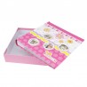 Album foto PinkFlower personalizabil, 10x15, 200 poze, 50 file slip-in