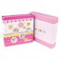 Album foto PinkFlower personalizabil, 10x15, 200 poze, 50 file slip-in