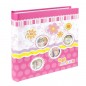 Album foto PinkFlower personalizabil, 10x15, 200 poze, 50 file slip-in