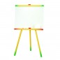 Tablita alba pentru copii, 46x81 cm, 2 accesorii, suport lemn color