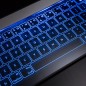 Tastatura Bluetooth sticla tactila, LED, cu touchpad gesture, curatare antiseptica