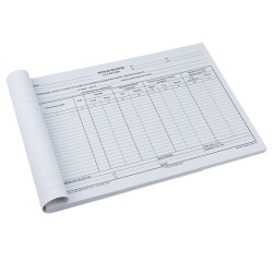 Nota de receptie format A4 RS, 100 file/bloc