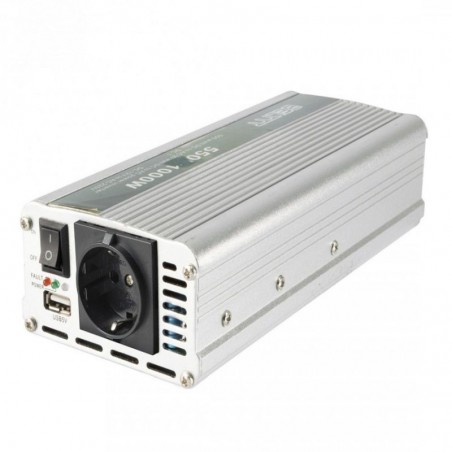 Convertor tensiune, 12V DC 220V AC, USB, protectie supraincalzire, Sal