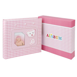 Album Little Bear, personalizabil, 200 poze 10x15, slip-in, spatiu notite