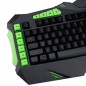 Tastatura gaming iluminata multicolor, USB, butoane multimedia, Esperanza Kestrel Tastatura gaming iluminata multicolor, USB, butoane multimedia, Esperanza Kestrel