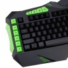 Tastatura gaming cu butoane multimedia iluminata in 7 culori, Kestrel