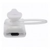 Mini telefon cu casca bluetooth wireless dual sim BM50 GTStar alb