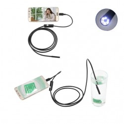 learn circuit Get tangled Camera endoscop inspectie, 6xLED, USB/microUSB, IP67, rezolutie 1280x720,  cablu 3.5 m