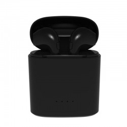 Casti stereo Bluetooth, in-ear, microfon, Android iOS, fara fir, dock incarcare
