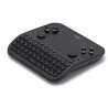 Mini tastatura si gamepad wireless, 6 in 1, jack 3.5 mm, negru, Uniplay