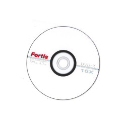 DVD-R capacitate 4.7GB/120 min, 16x, set 50 buc, Fortis Technology